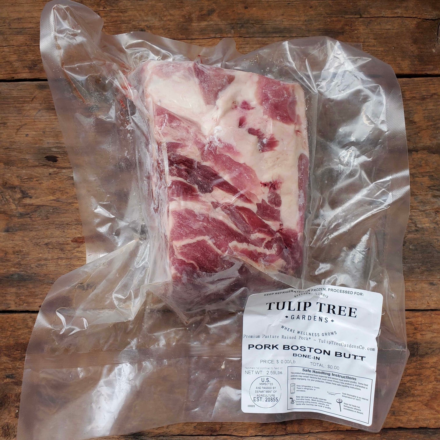 Kune Kune Boston Pork Butt