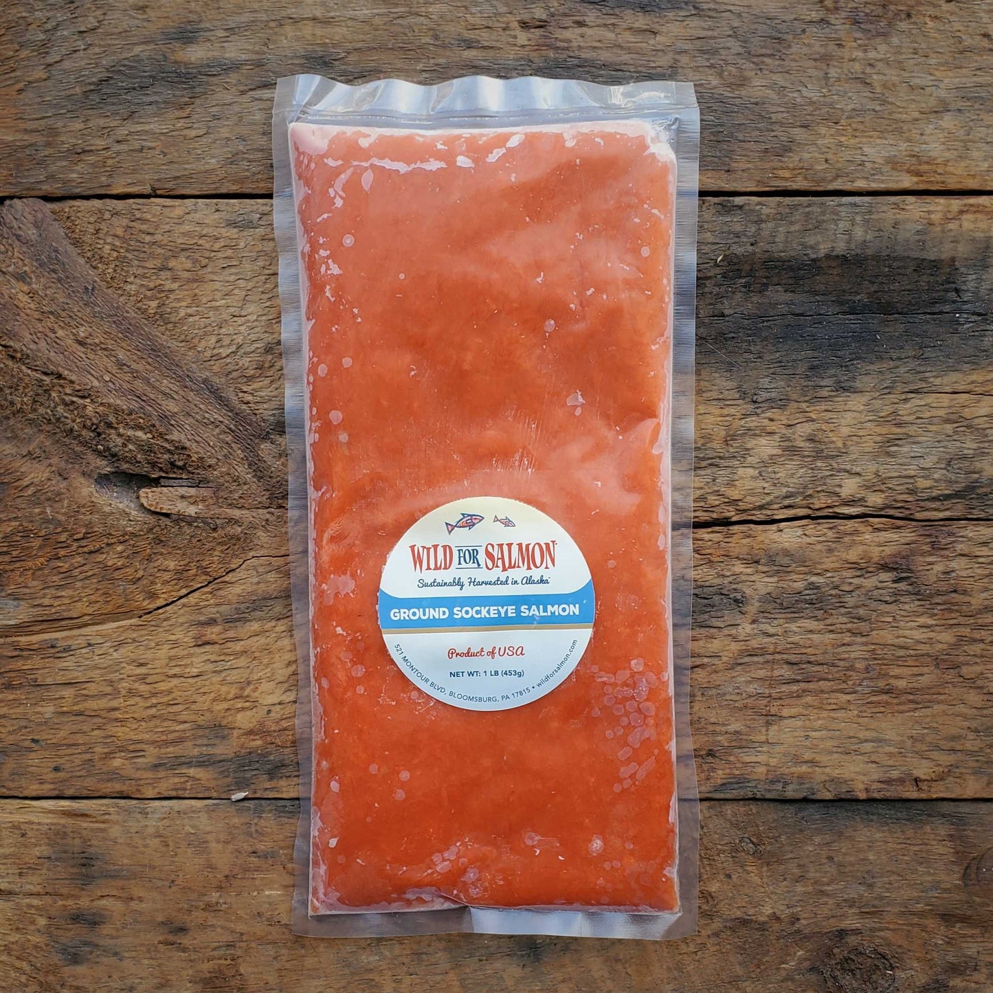 Ground Sockeye Salmon - 1 lb