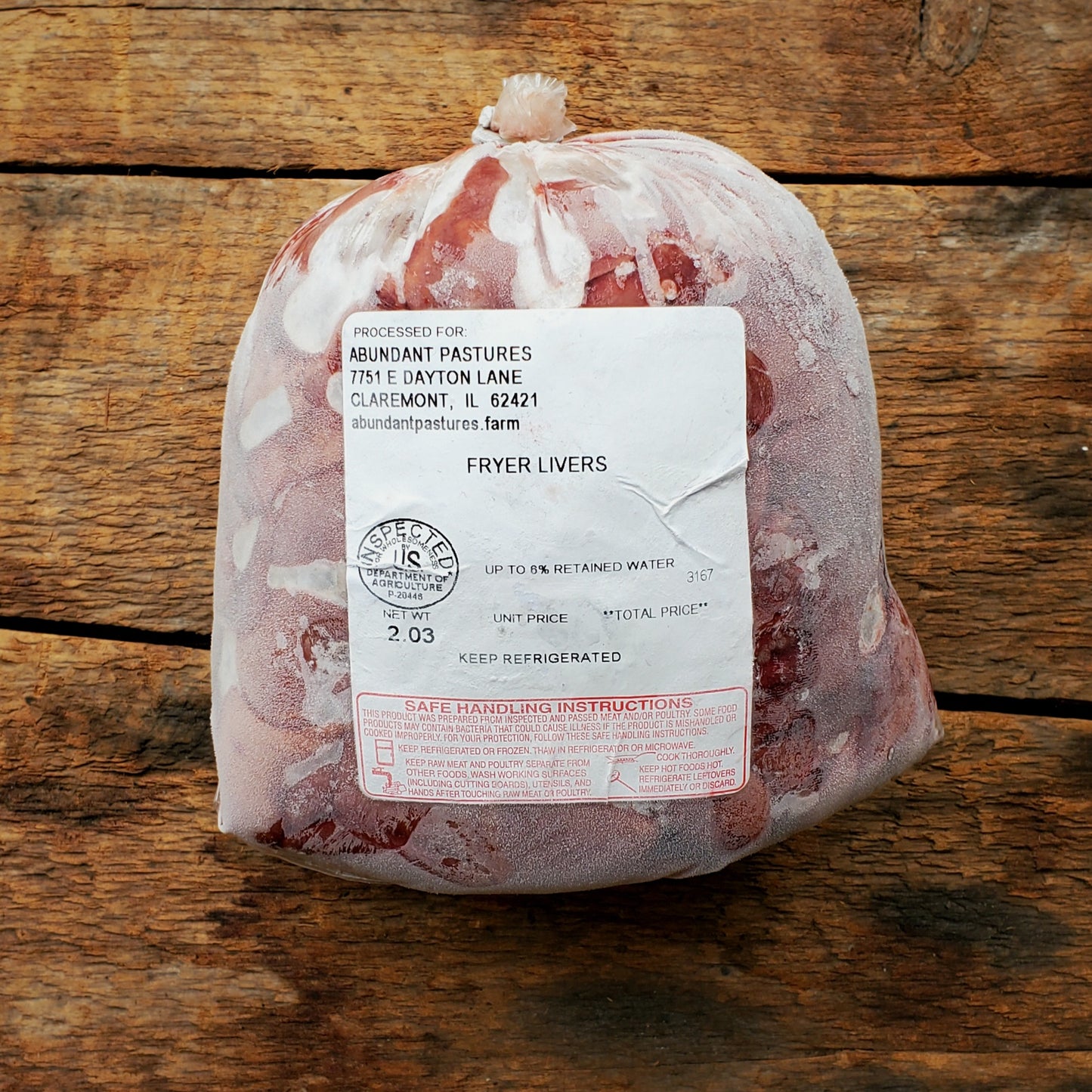Chicken Livers - 2 lb