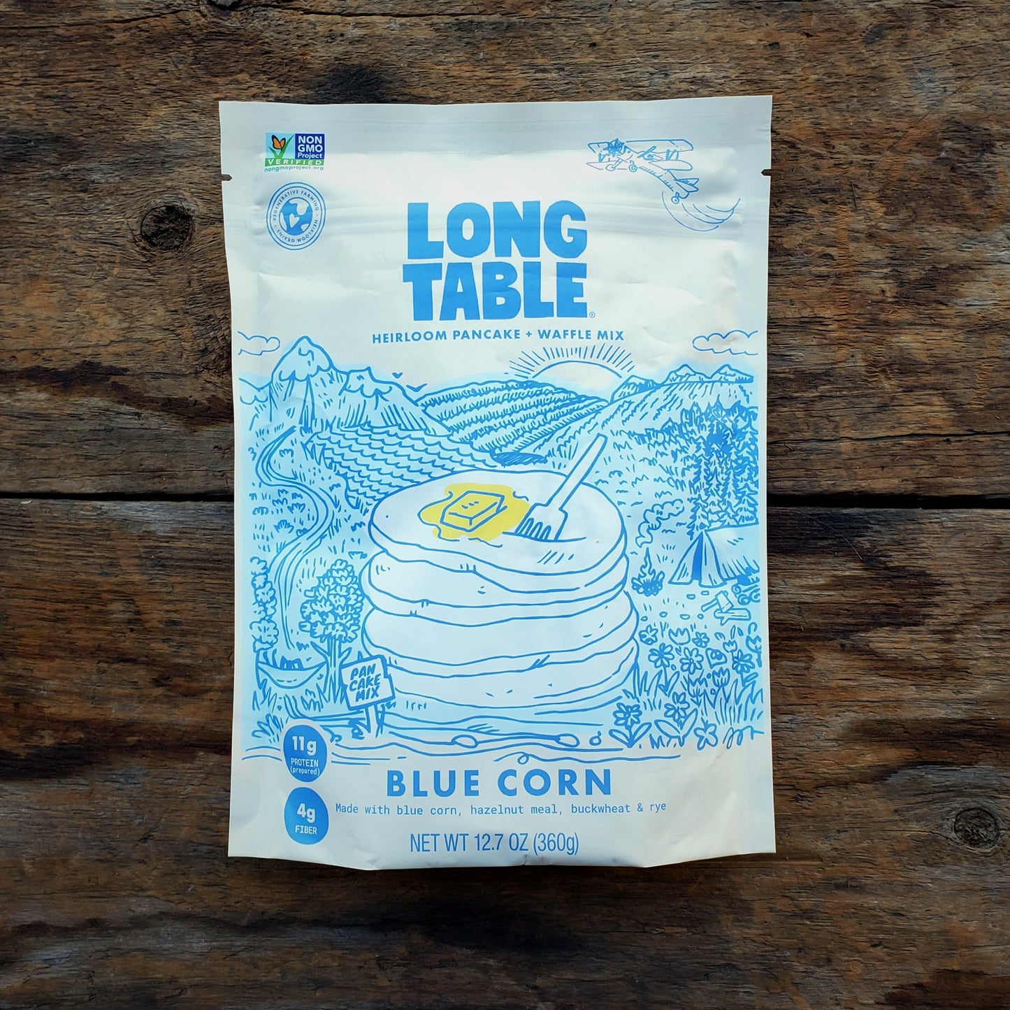 Blue Corn Pancake Mix - 16 oz