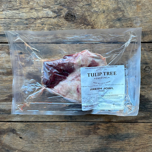 Tulip Tree Gardens Pork Jowl Steak