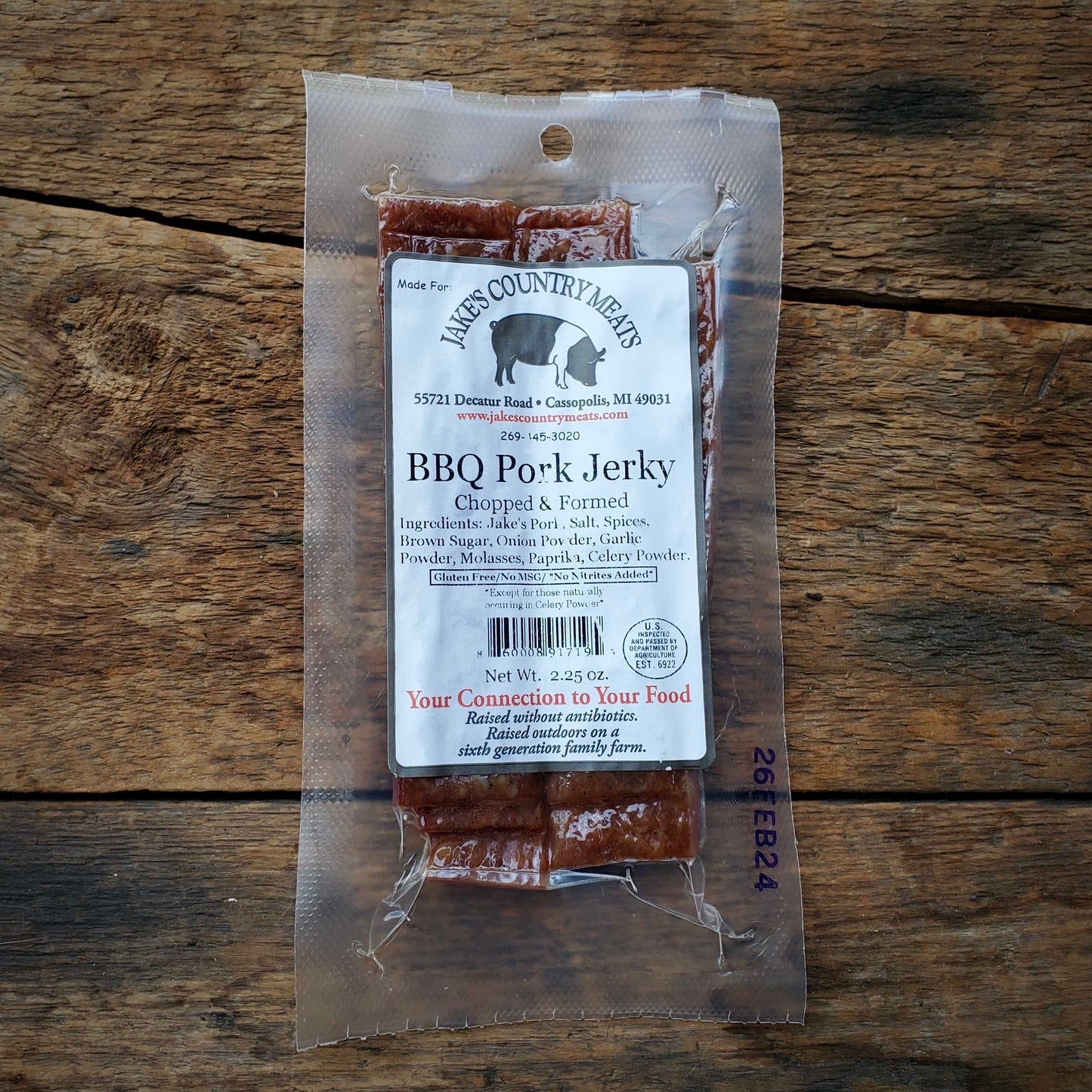 Pork Jerky - 2.25 oz