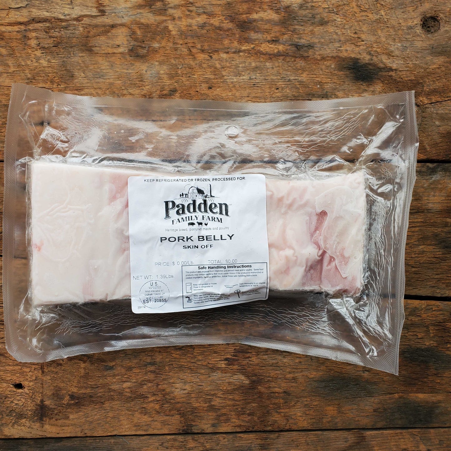 Pork Belly Skin On