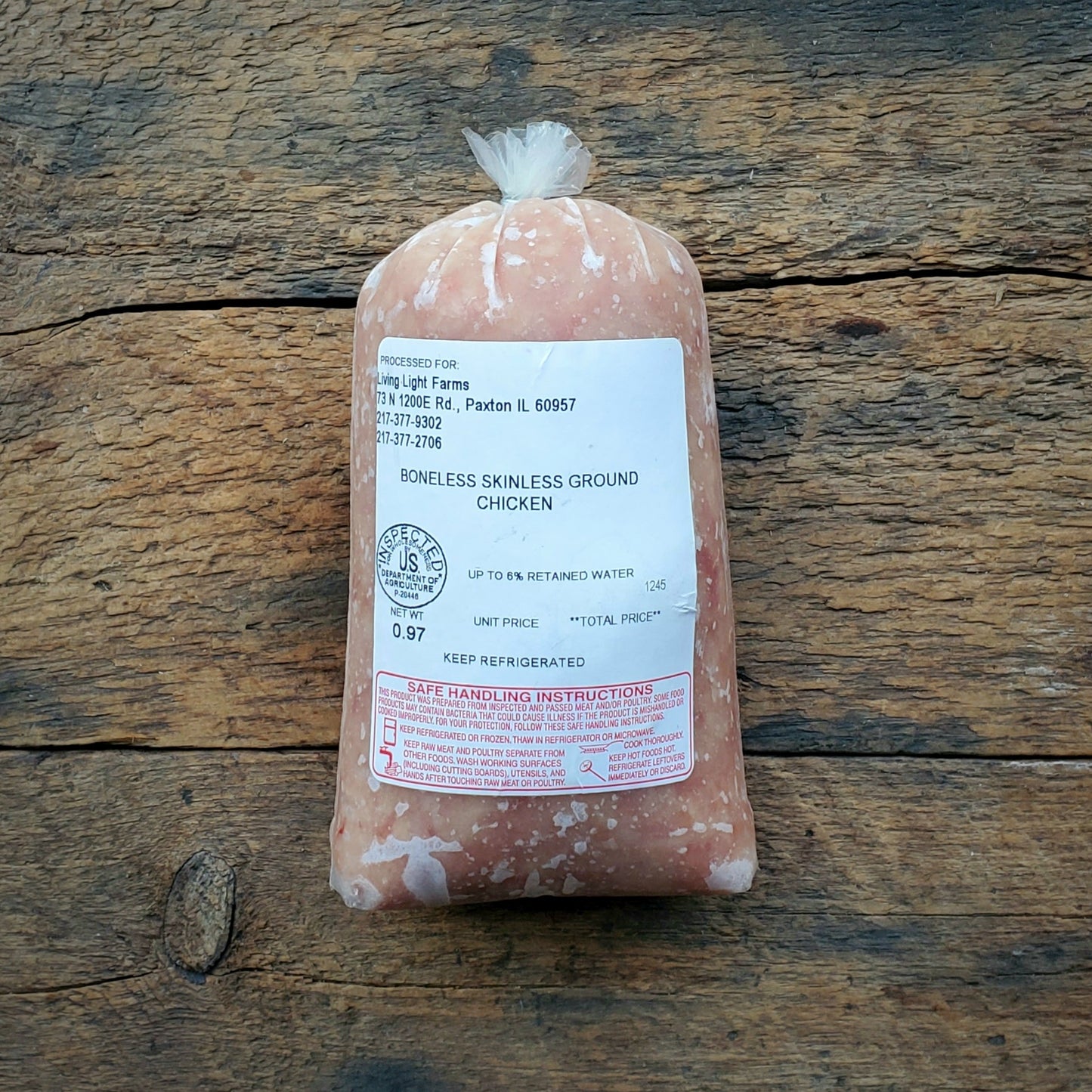 Ground Chicken - 1 lb