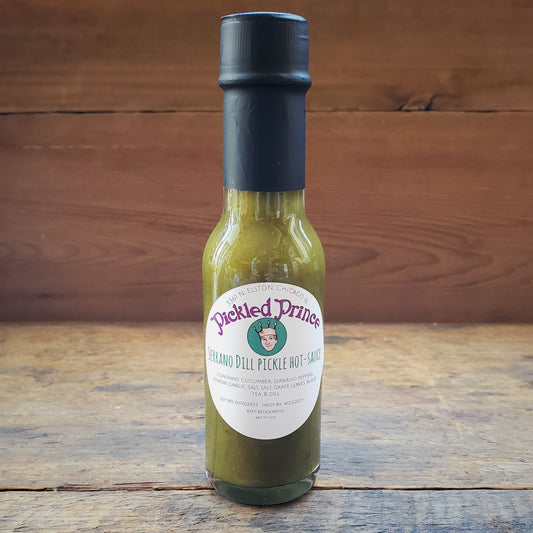 Serrano Dill Pickle Hot Sauce - 5 oz