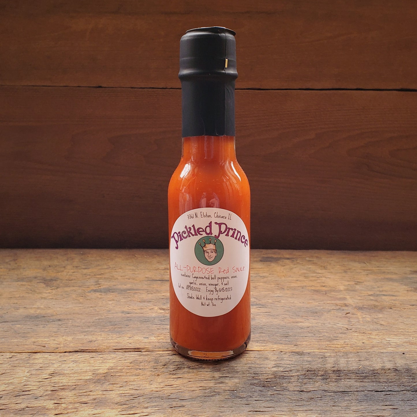 "All-Purpose Red" Hot Sauce - 3 oz