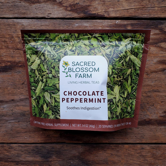 Chocolate Peppermint Tea Blend - 1.7 oz
