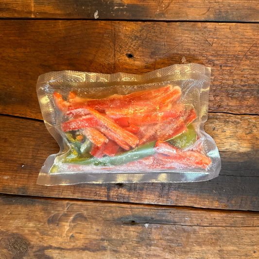 Frozen Sliced Sweet Peppers - 8 oz