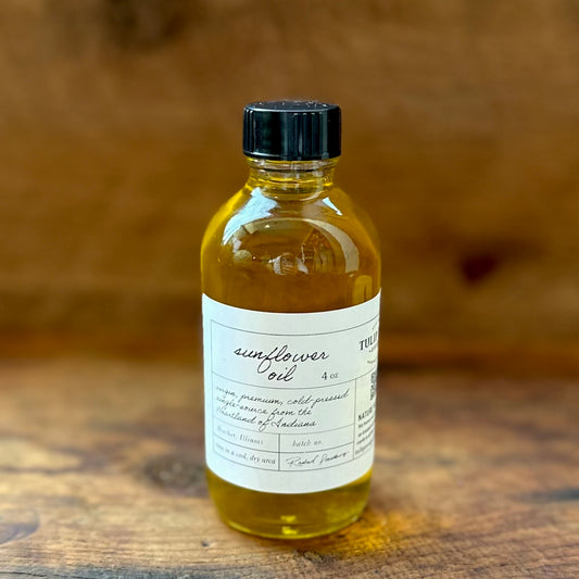 Cold-Pressed Sunflower Oil - 4 oz