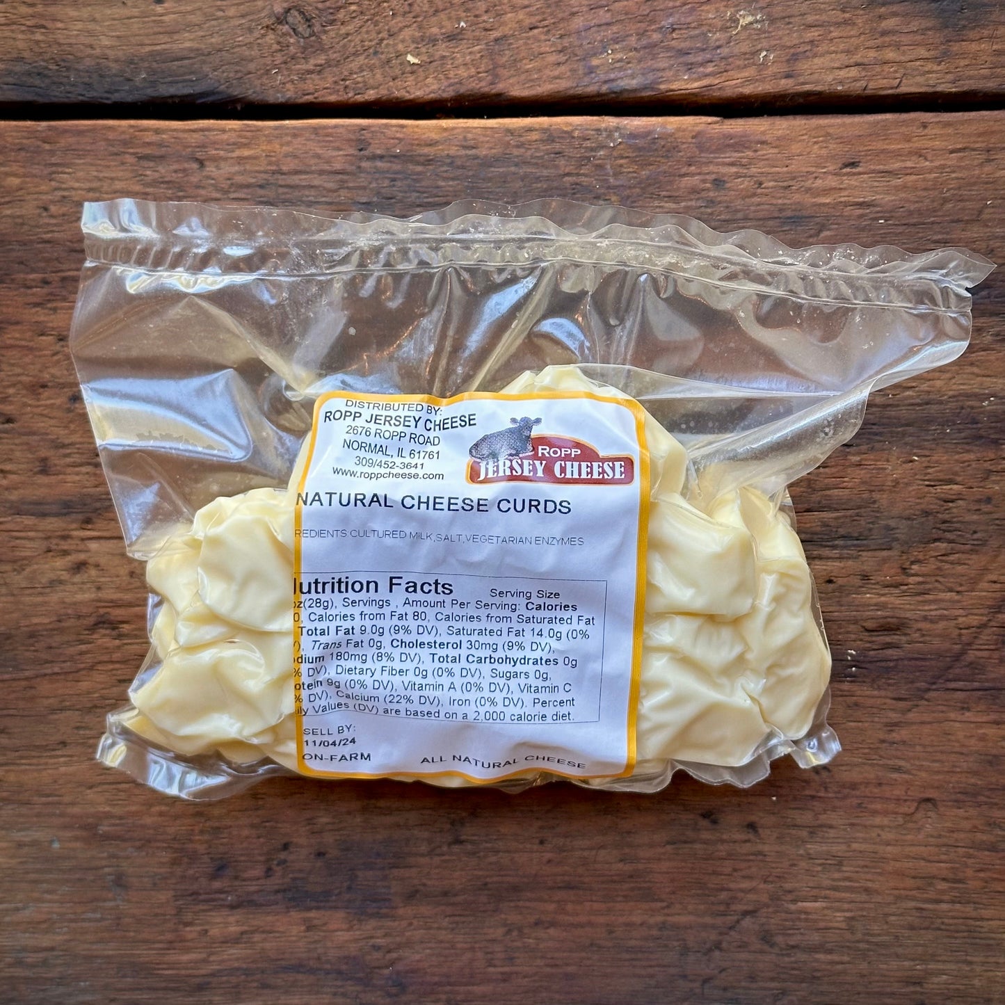 Ropp Cheese Curds - .5 lb