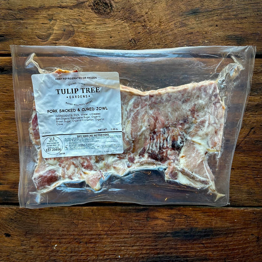 Tulip Tree Gardens Jowl Bacon - 1 lb