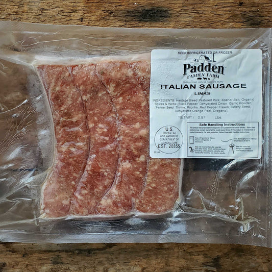 Italian Pork Sausage Links - Padden Farms