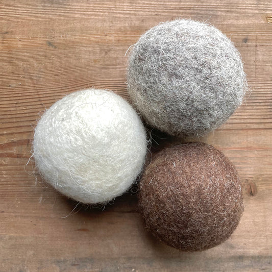 Wool Dryer Balls (Set of 3)