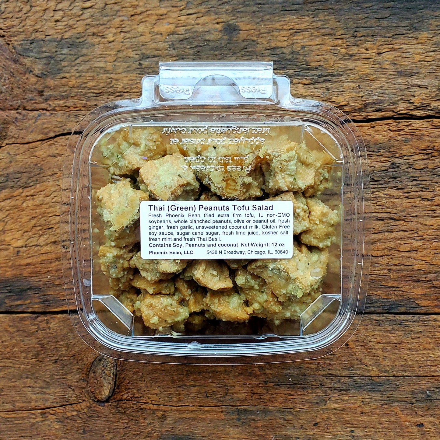 Thai Green Peanut Tofu Salad - 12 oz