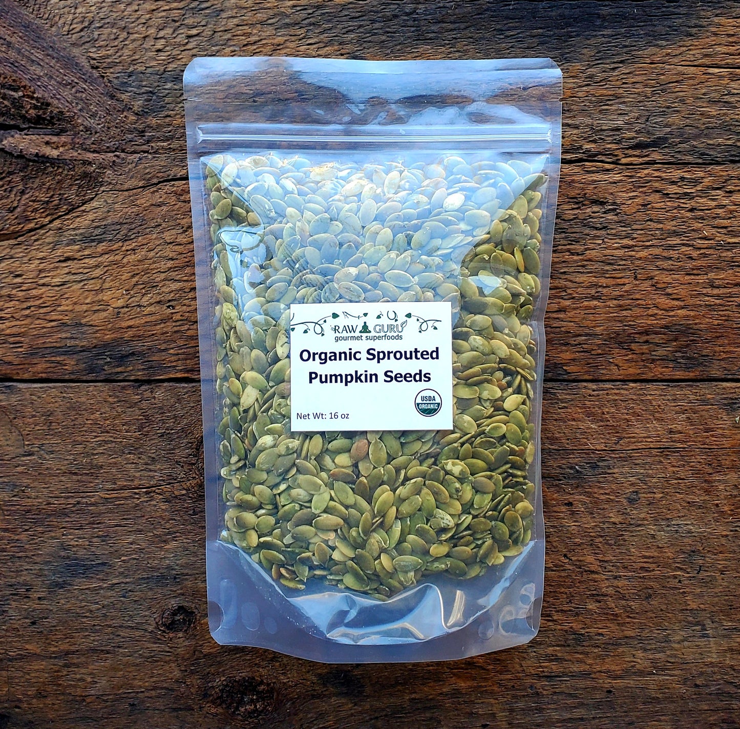 Sprouted Pumpkin Seeds - 16 oz
