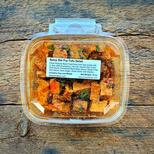 Spicy Stir Fry Tofu Salad - 12 oz