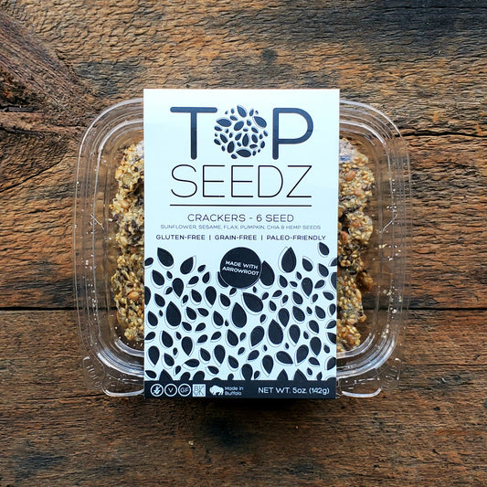 6 Seed Crackers - 5 oz