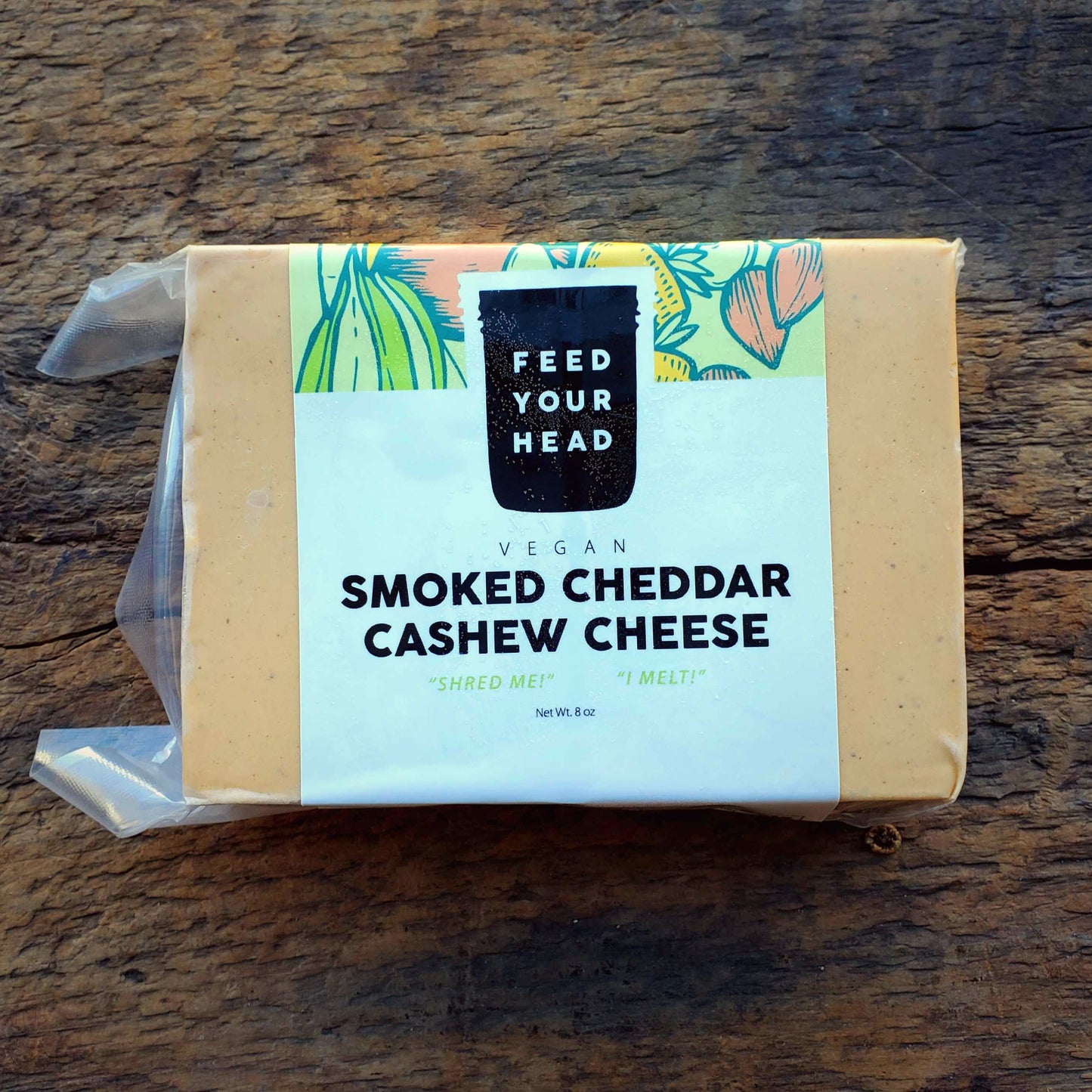 Smoked Cheddar Cashew Cheese - 8 oz